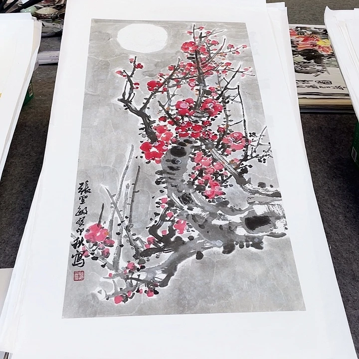国画张圣敏先生纯手绘作品