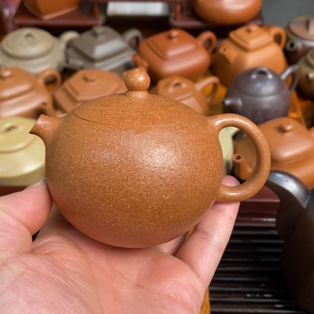 紫砂茶壶紫砂壶金降坡西施