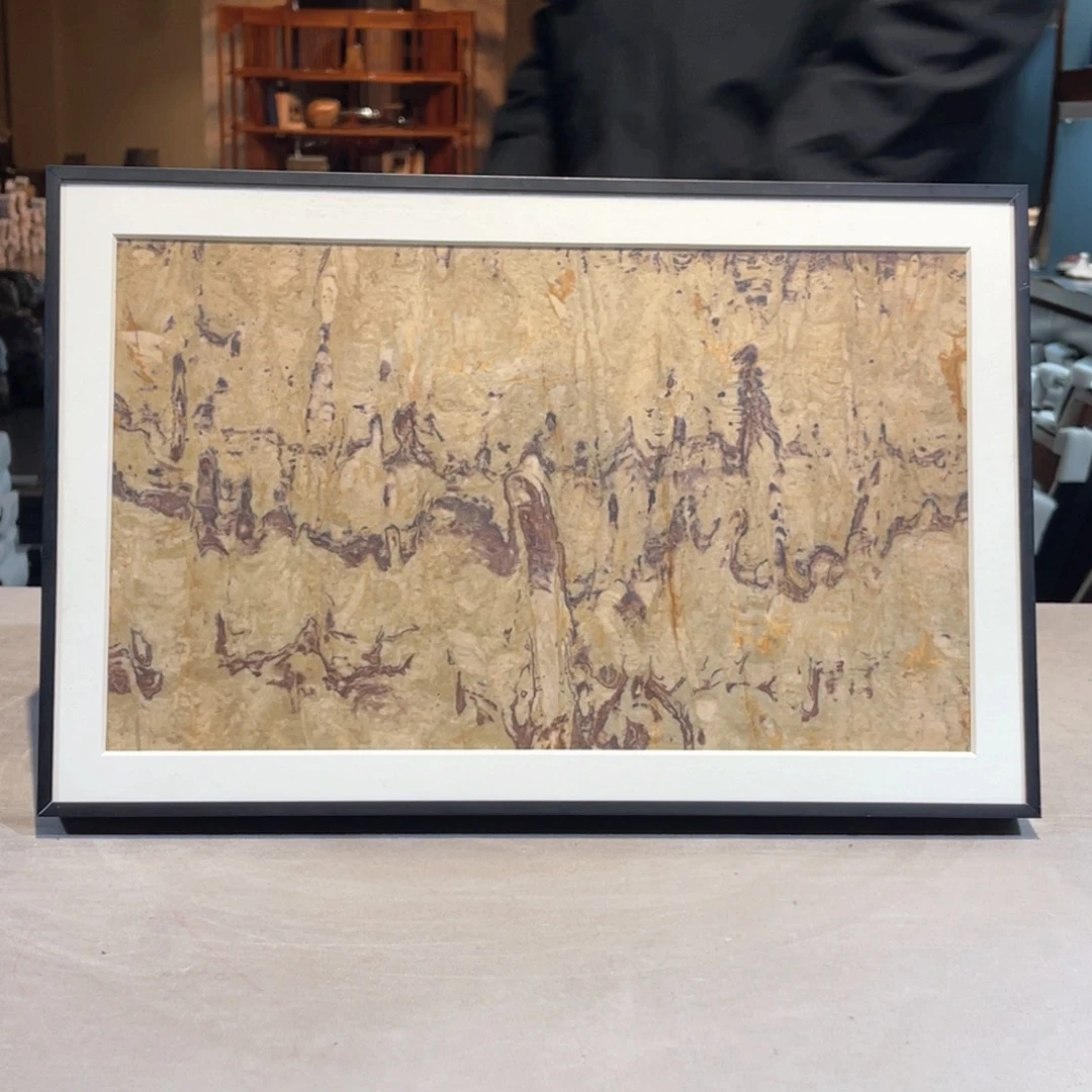 彩石三峡清江画面石