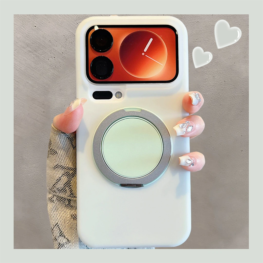 360度旋转磁吸支架适用小米17promax手机壳新款xiaomi17pro果冻液