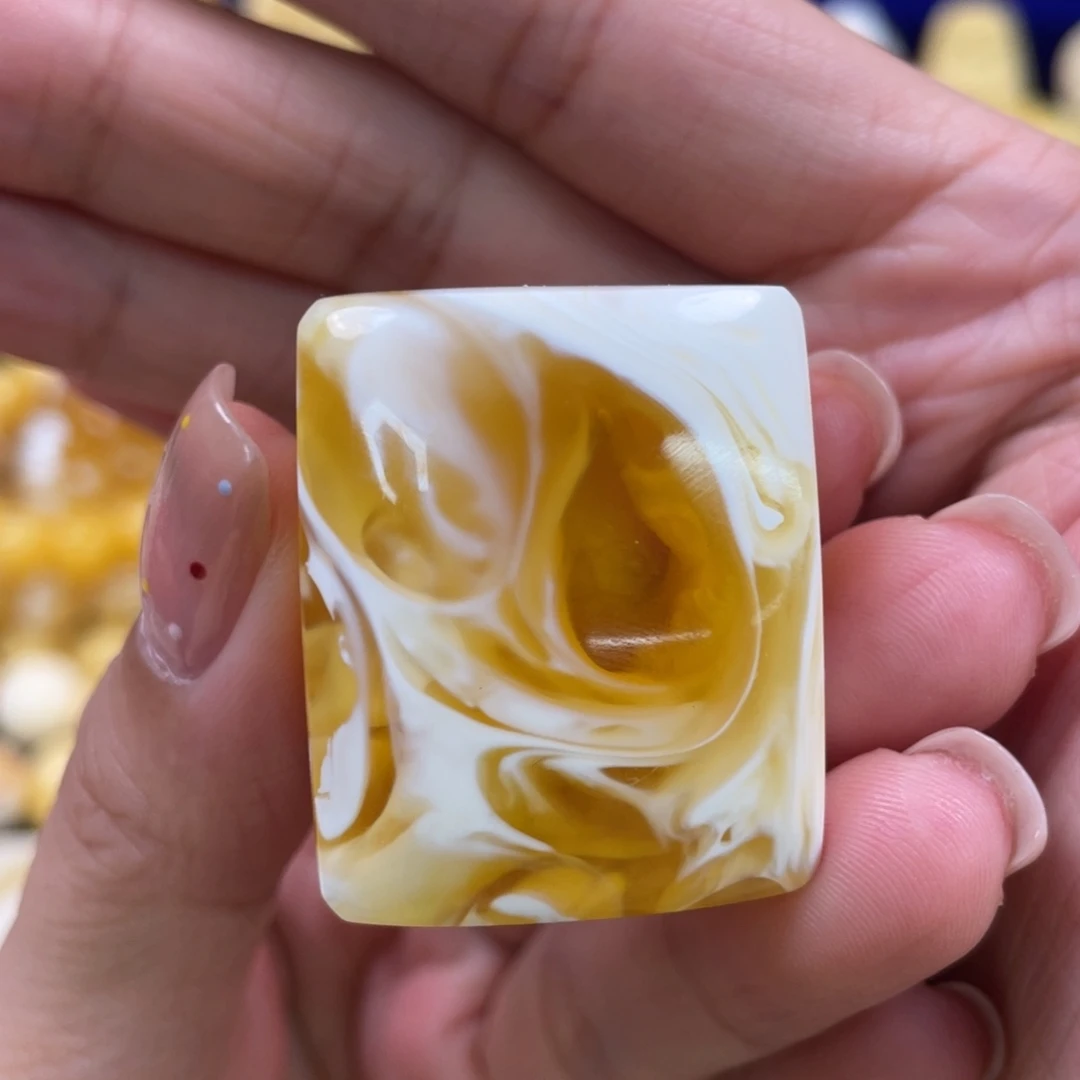 裸石蜜蜡未镶嵌琥珀蜜蜡牌子吊坠