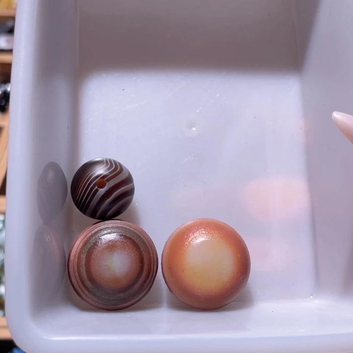 未镶嵌玛瑙/玉髓珠宝半成品
