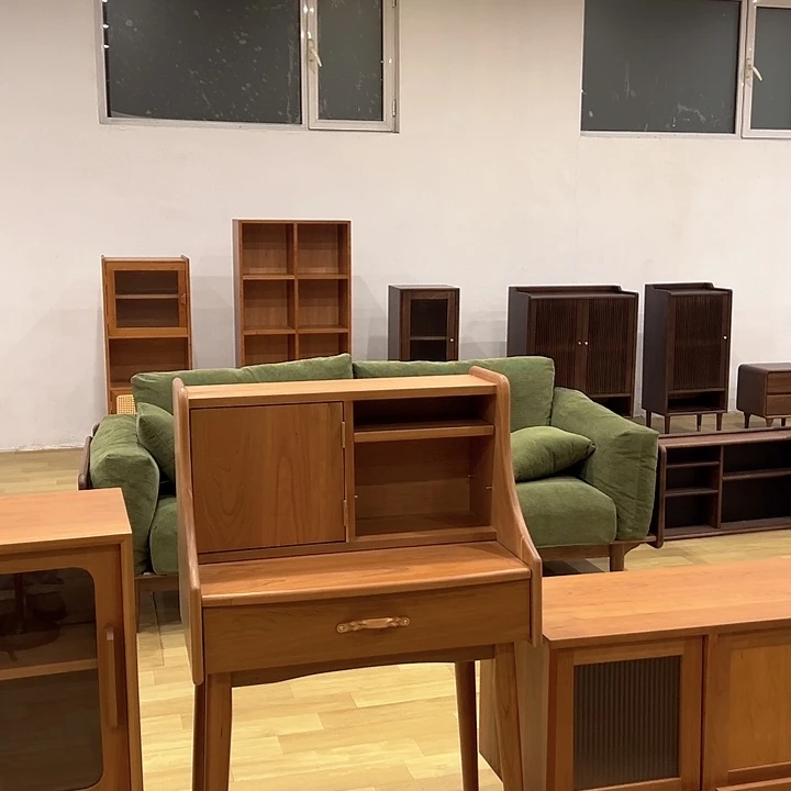 北美样品樱桃木妆台不退不换