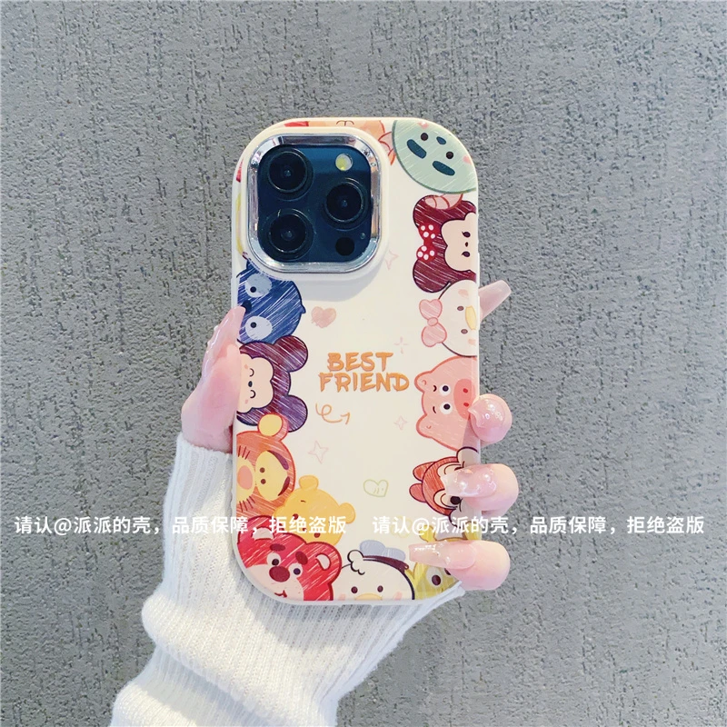 （iPhone15系列）银镜小胖墩适用iPhone15/Plus/16Pro/ProMax手机壳