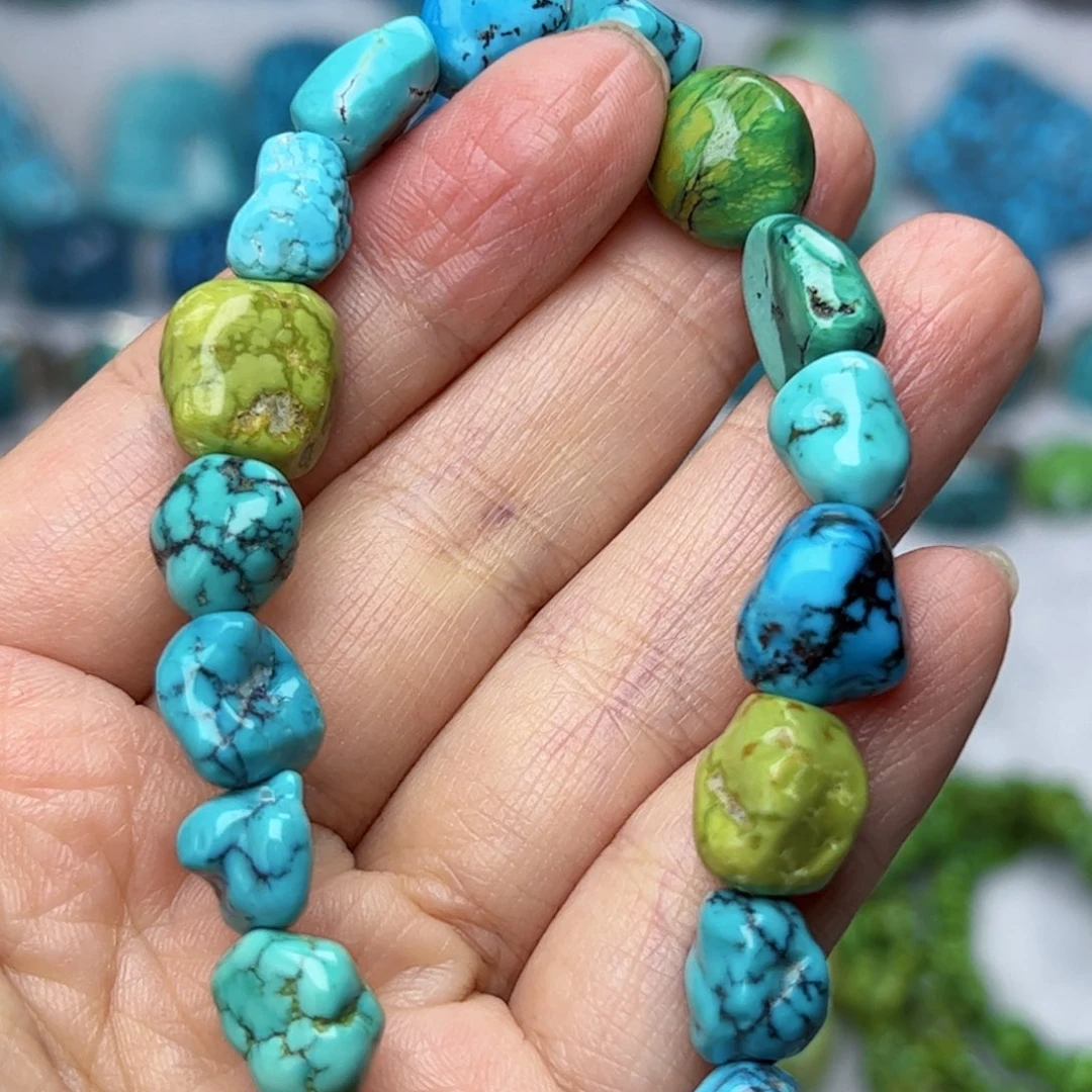 绿松石珠宝奇石未镶嵌