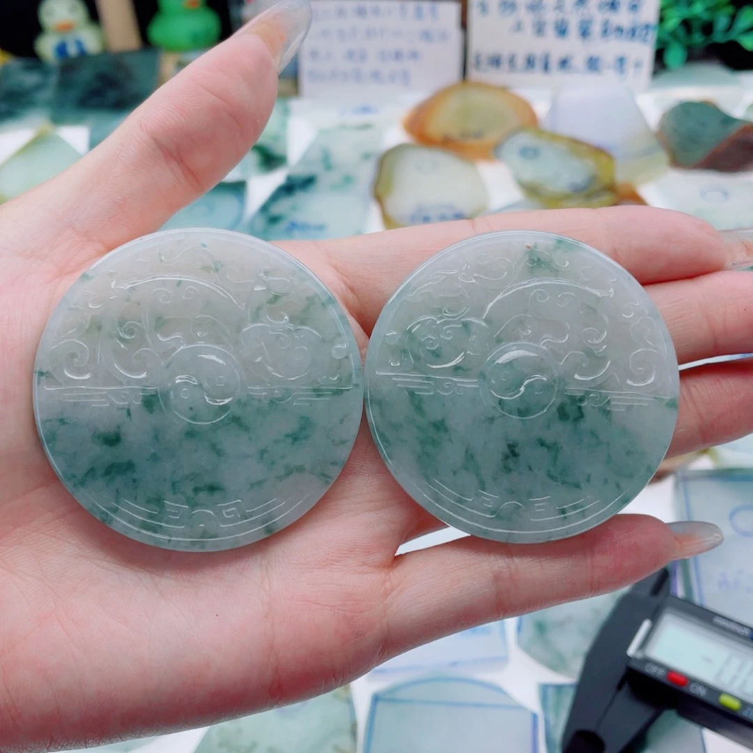 未镶嵌定制翡翠郭*纯天然缅甸A货翡翠