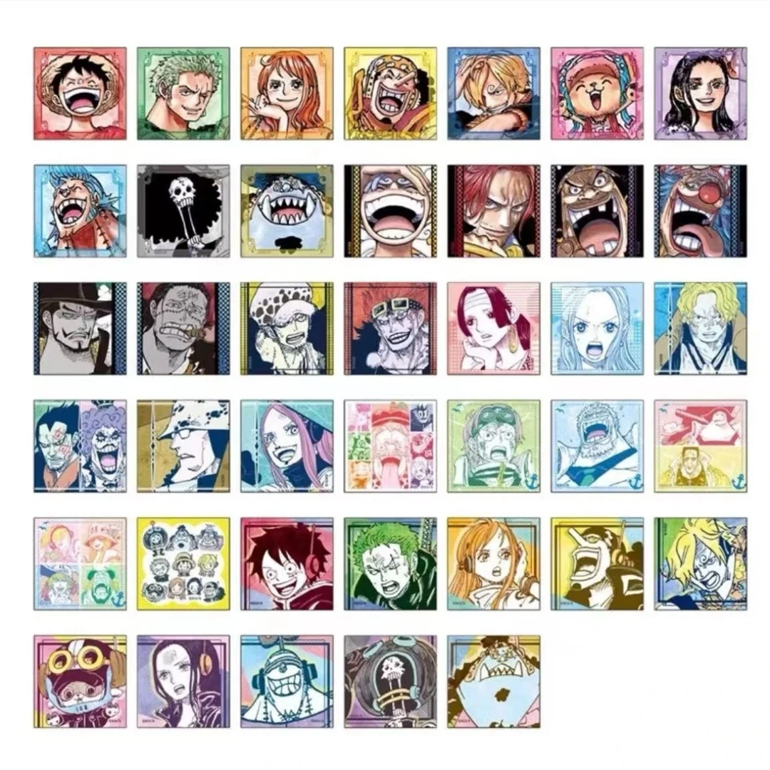 【胖丁拆谷】海贼王JF2025原画贴纸 国现 默认代拆