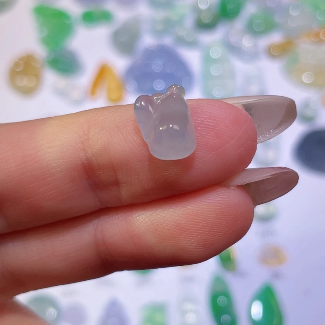 项链未镶嵌翡翠裸石