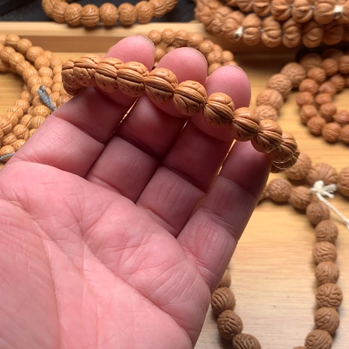 苦***道吊坠文玩核桃野生精品小核桃散籽