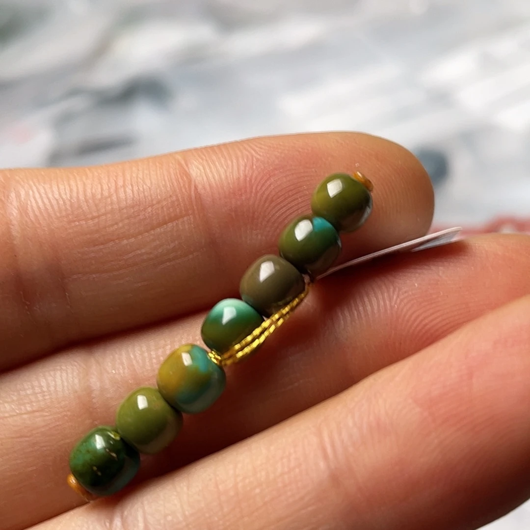 绿松石珠宝半成品未镶嵌