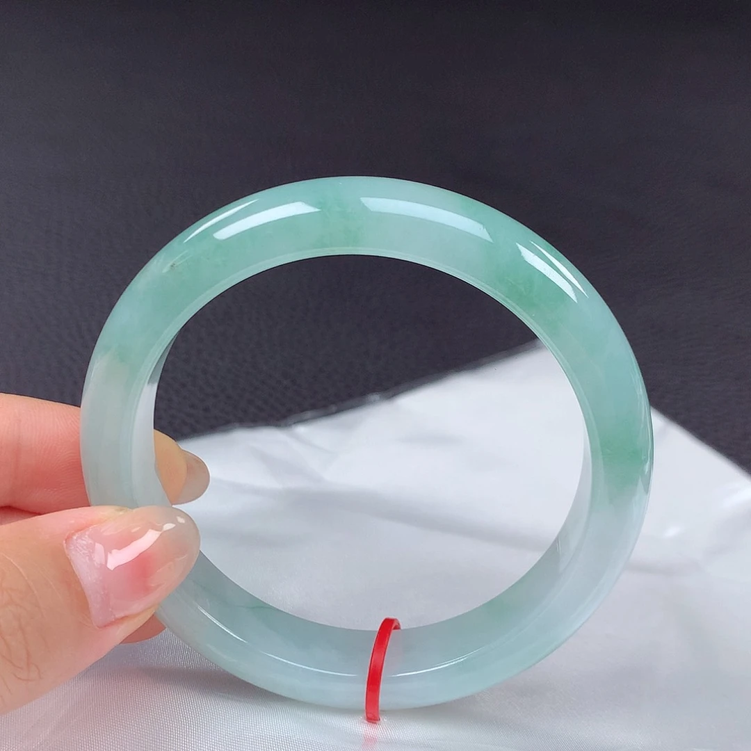 翡翠手镯未镶嵌58圈口432408