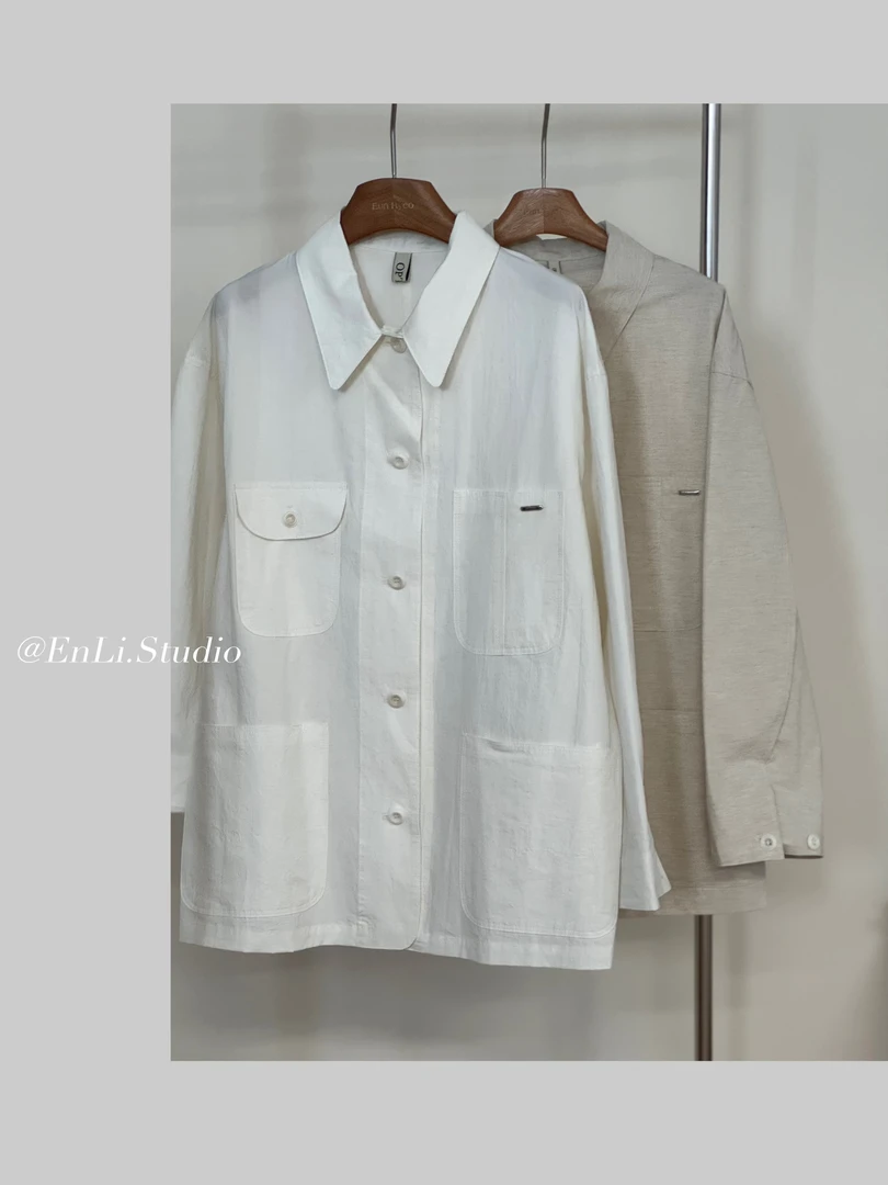 ENLI-高品系列-夏季棉麻外套