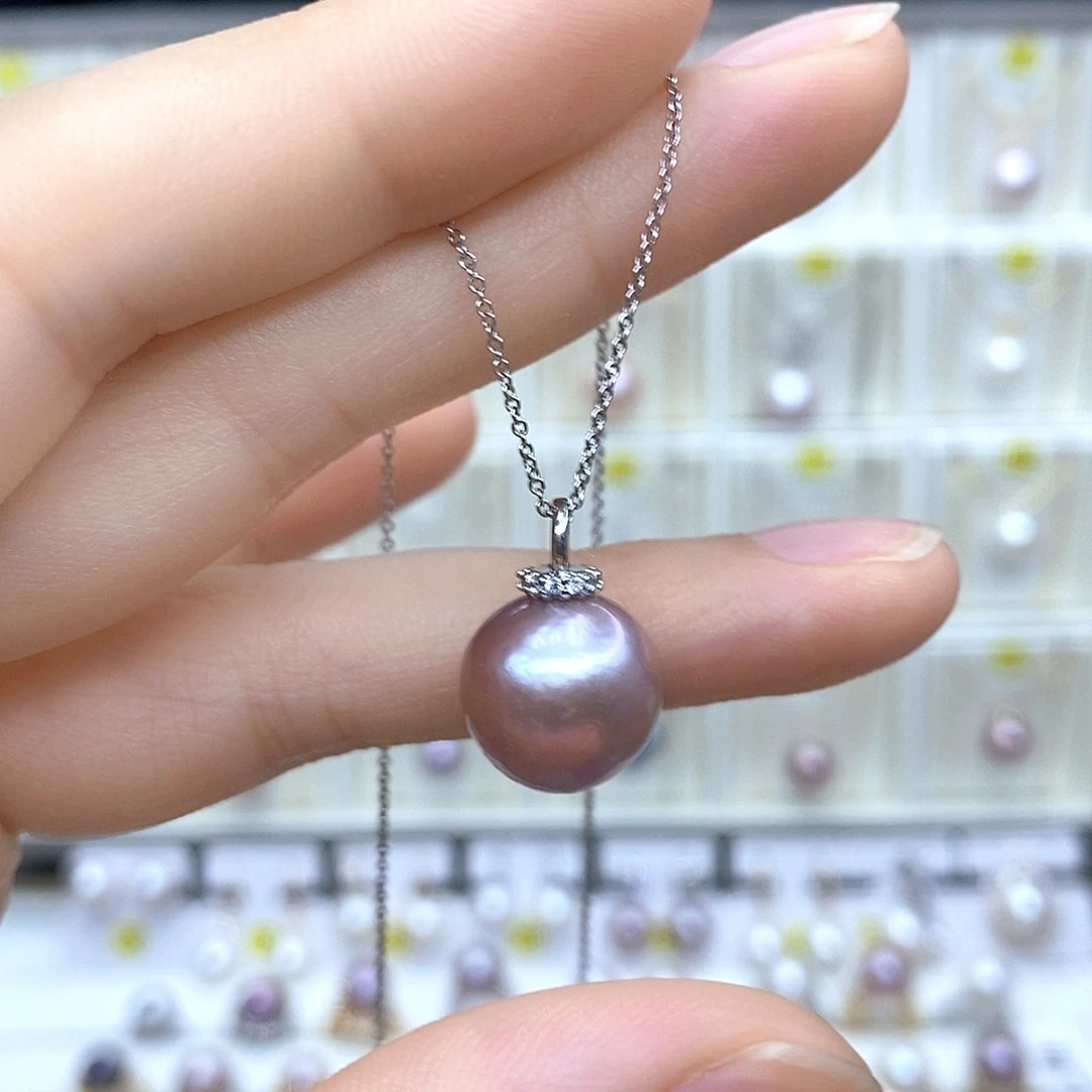 淡水珍珠合金颈饰