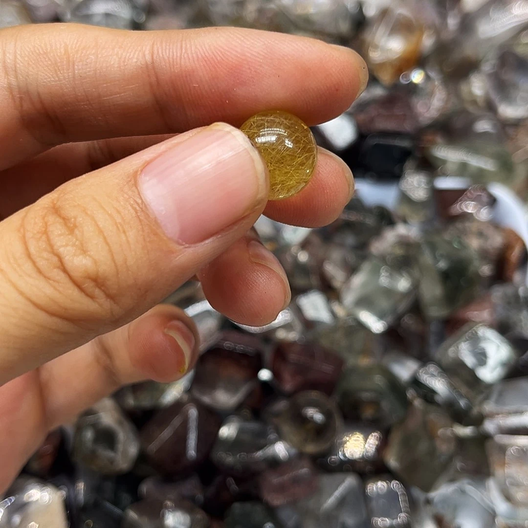 烟晶戒指银S925镶嵌稚*啬