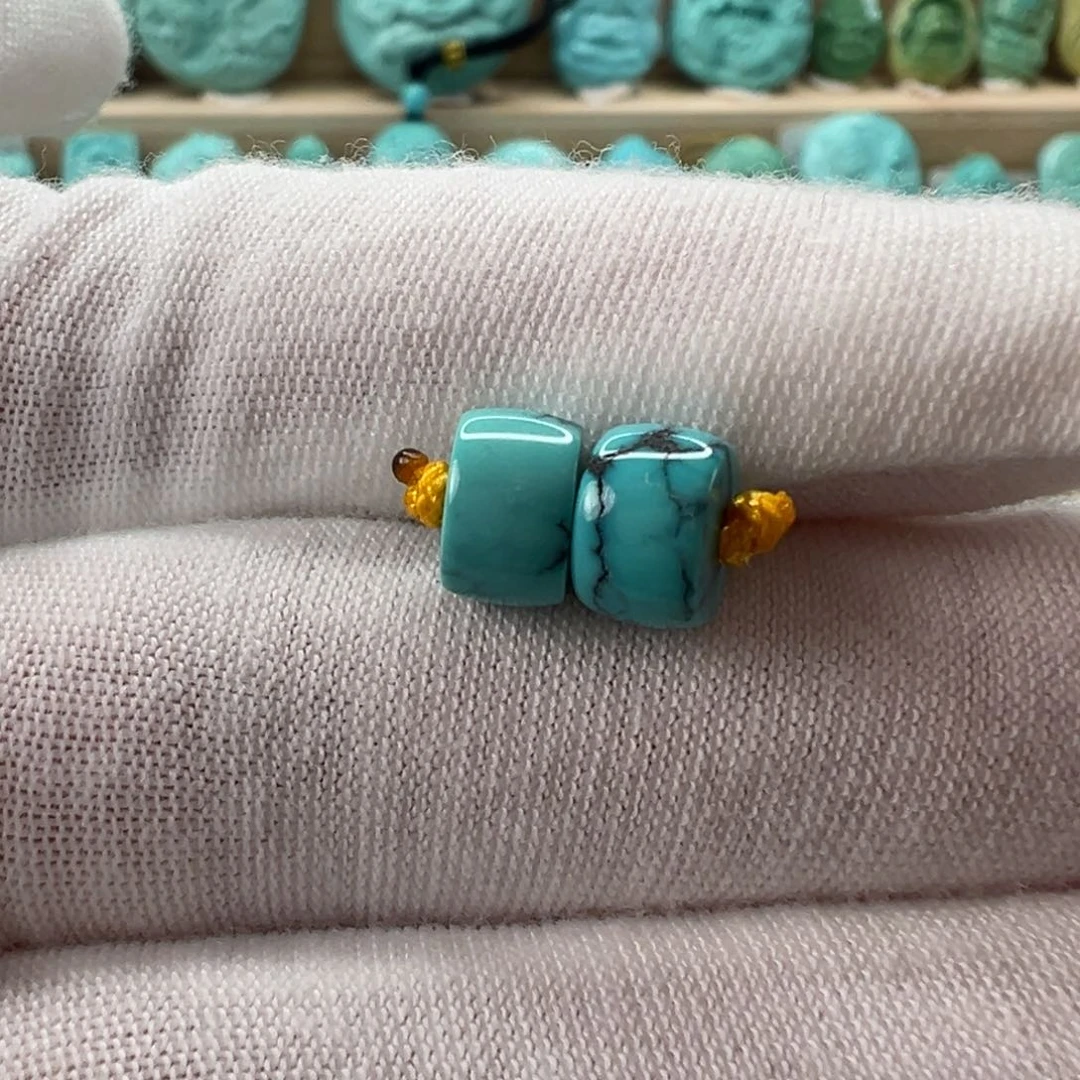 未镶嵌绿松石配饰7.5*5