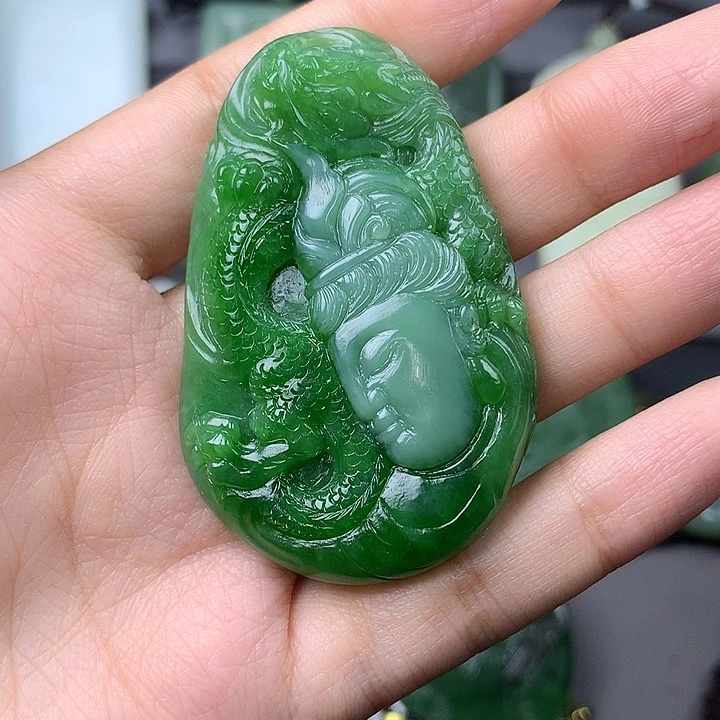 定制和田玉一****佛不退不换