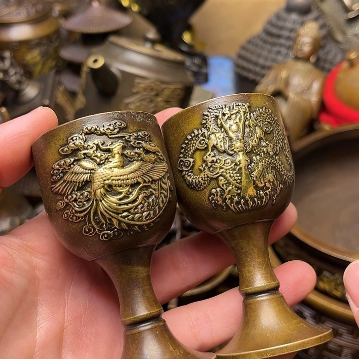 精美铜器批发档口