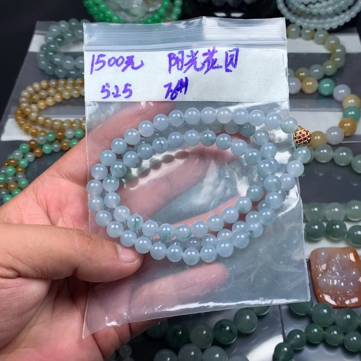 翡翠散珠缅甸翡翠