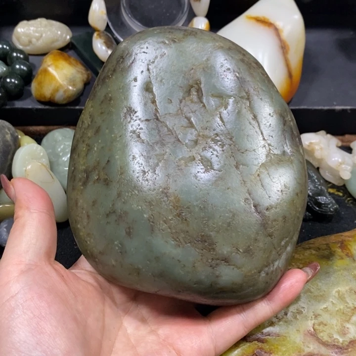 小***新和田玉未镶嵌挂件