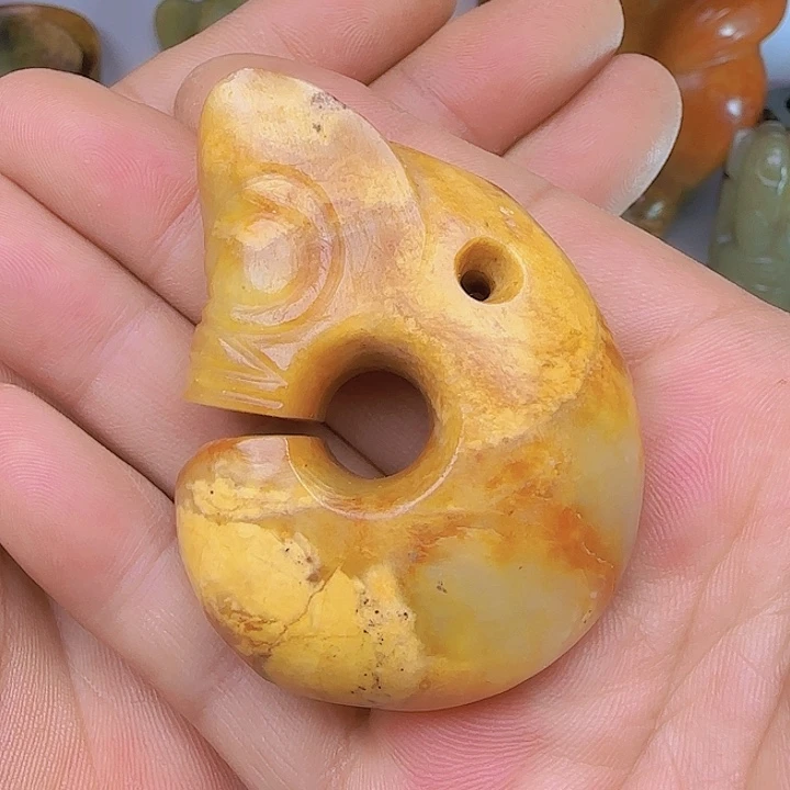 和田玉吊坠(不含链)未镶嵌