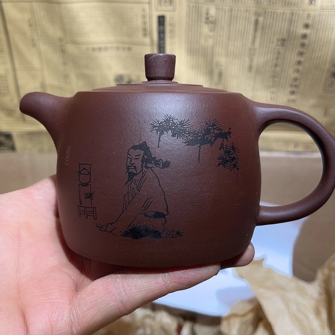 紫砂茶壶宜兴原矿紫砂壶