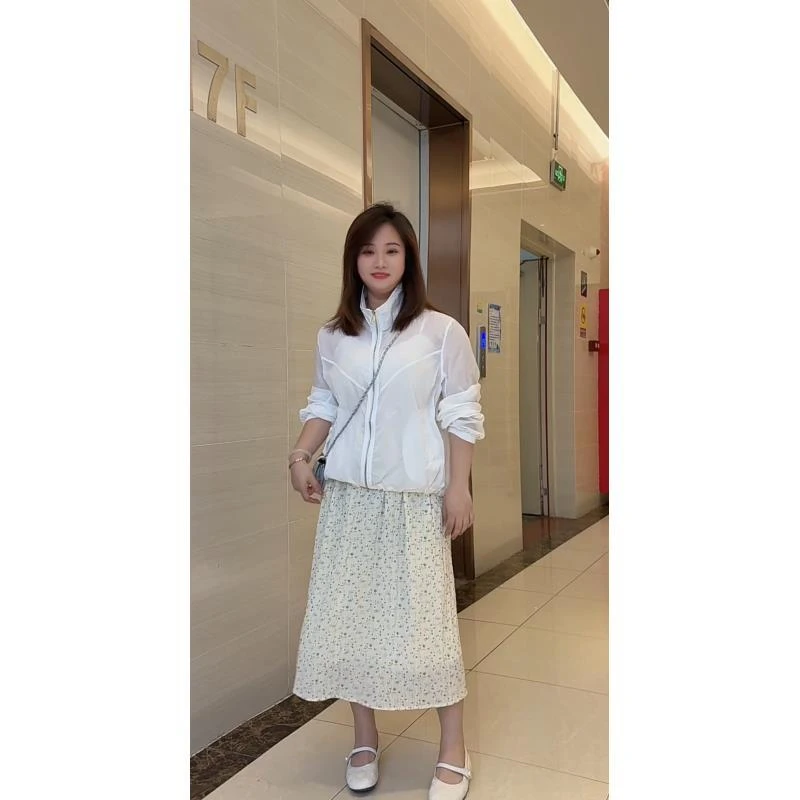 大娟25187夏季新款时尚气质碎花半身裙女