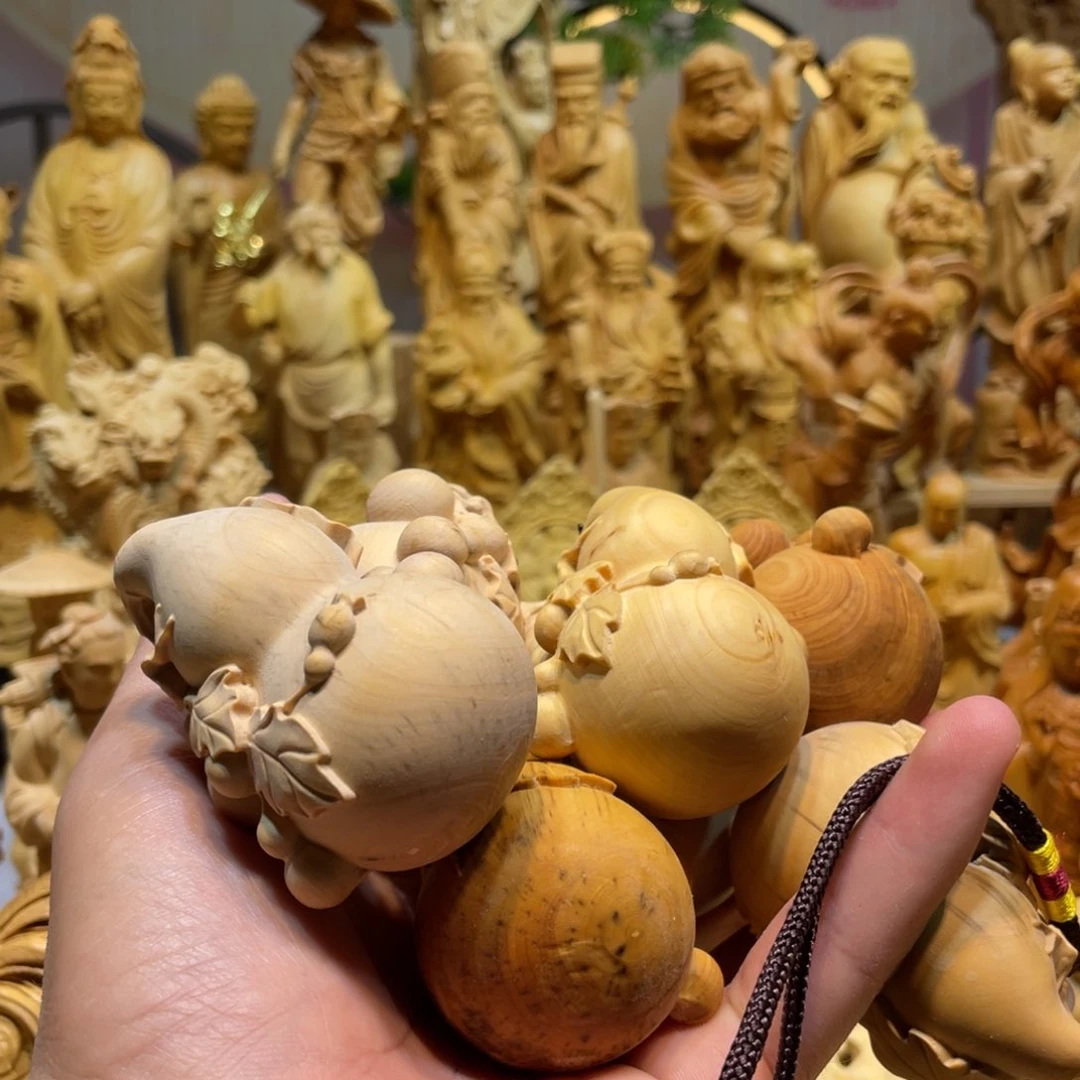 黄杨木清***?小叶瑕疵7个葫芦