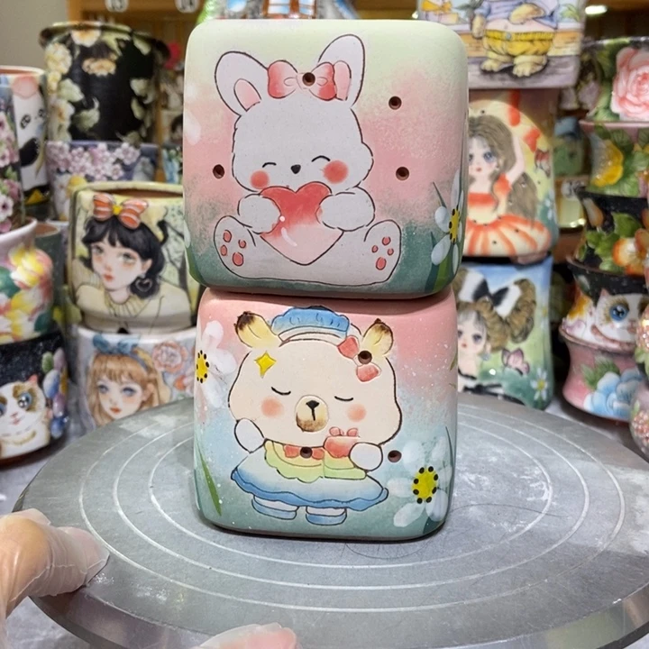 景德镇艺术手绘作品