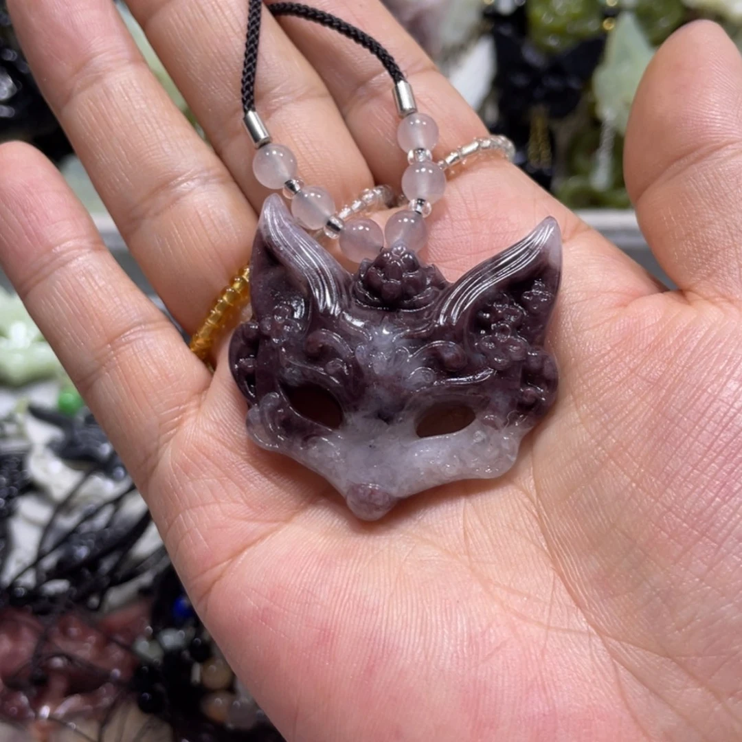 【闪购商品】岫玉颈饰未镶嵌久*60吊坠