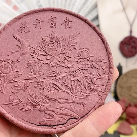 娜***莉泥塑龙涎玫瑰香方花开富贵瑕疵款福利价