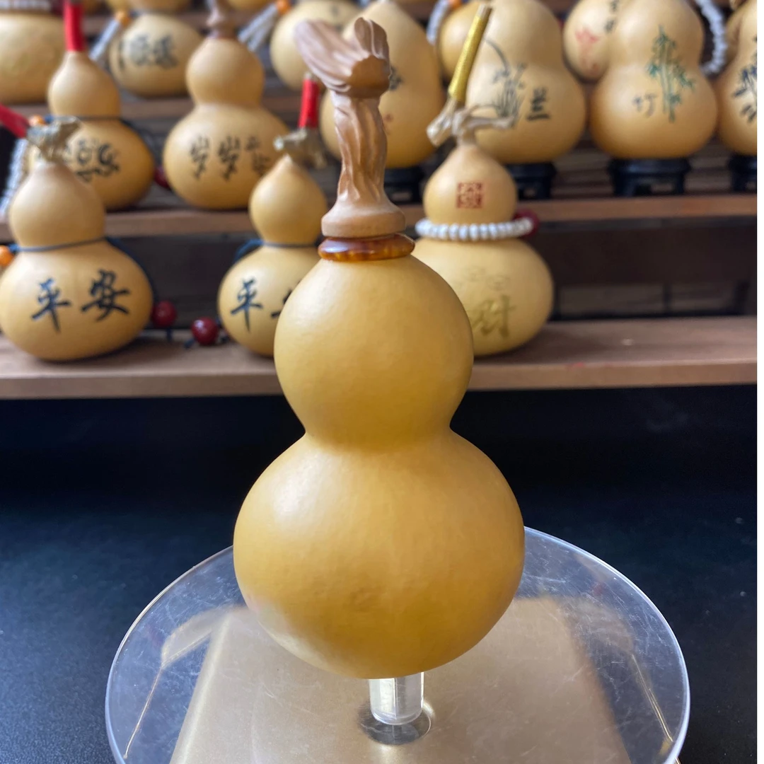 养剑葫葫芦真桃木剑养剑葫可定制刻字手捻盘玩文玩葫芦