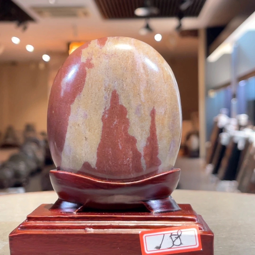 彩石三峡清江画面石