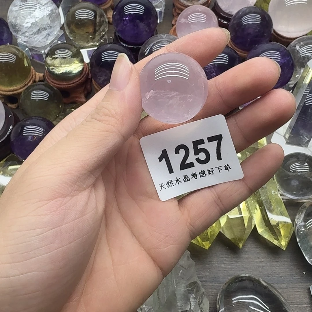 水晶未镶嵌珠宝半成品