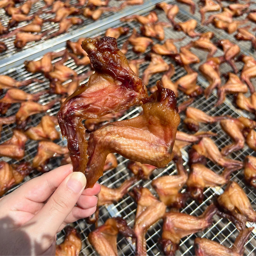 广式腊鸡全翅 腊肉腊味 一斤装美味正宗腊味鸡翅膀特产风干鸡翅肉