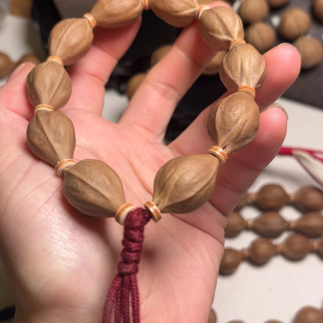 手串/手链橄榄核1525梅林铁核三花三面佛