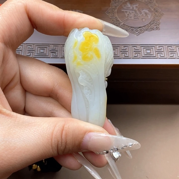 和田玉挂件未镶嵌G