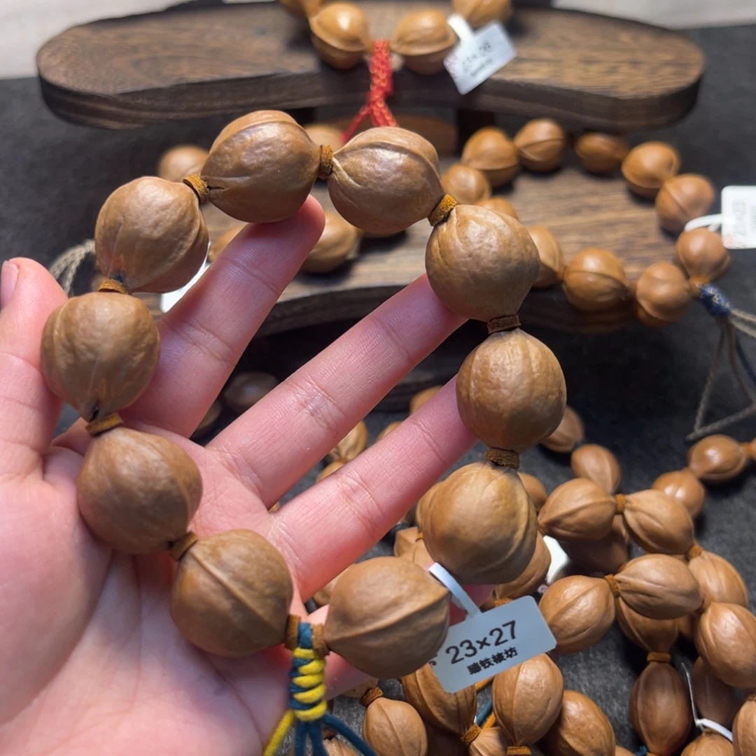 炮***哥手串/手链橄榄核23.27.精品梅林铁核