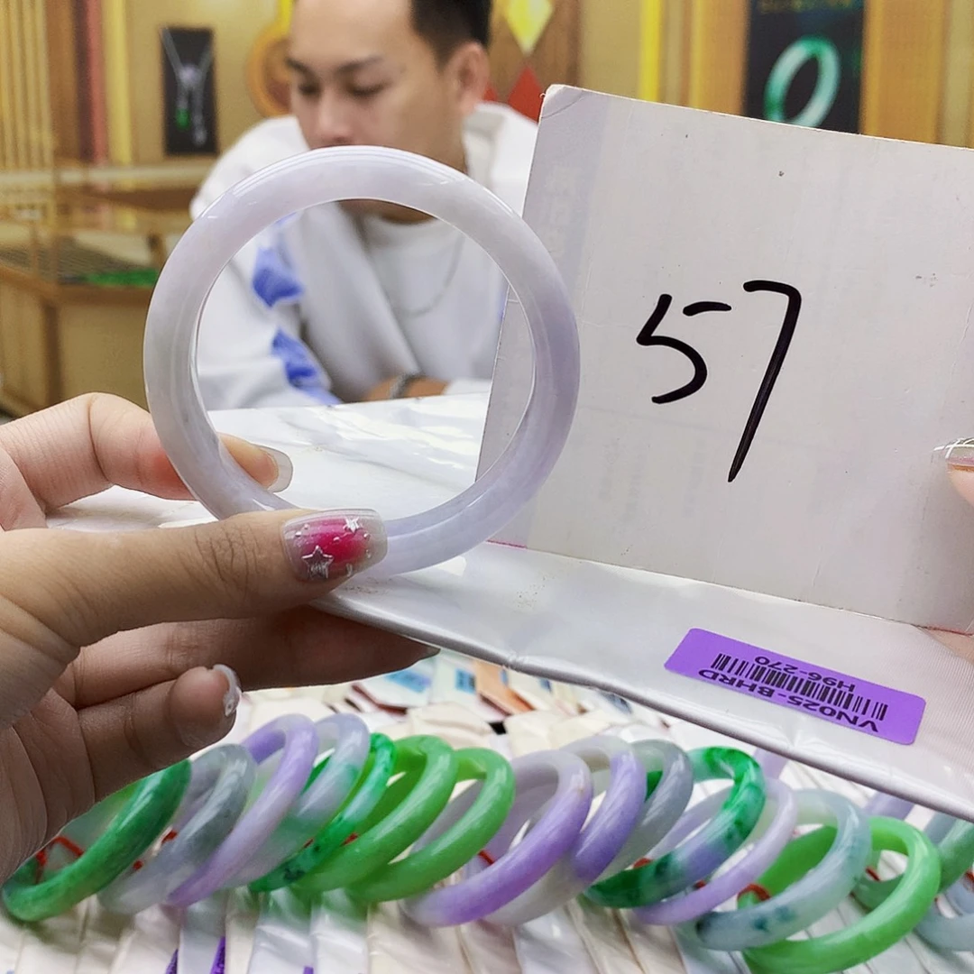 翡翠未镶嵌手镯bbb