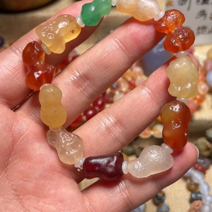 合金手链玛瑙/玉髓