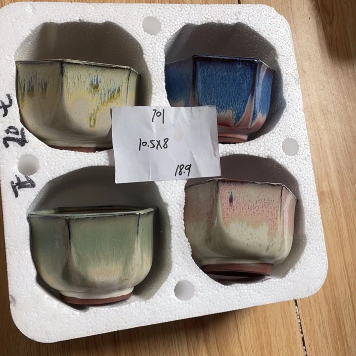 粗陶多肉花盆微瑕701