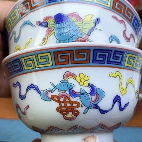 景德镇陶瓷藏式茶碗