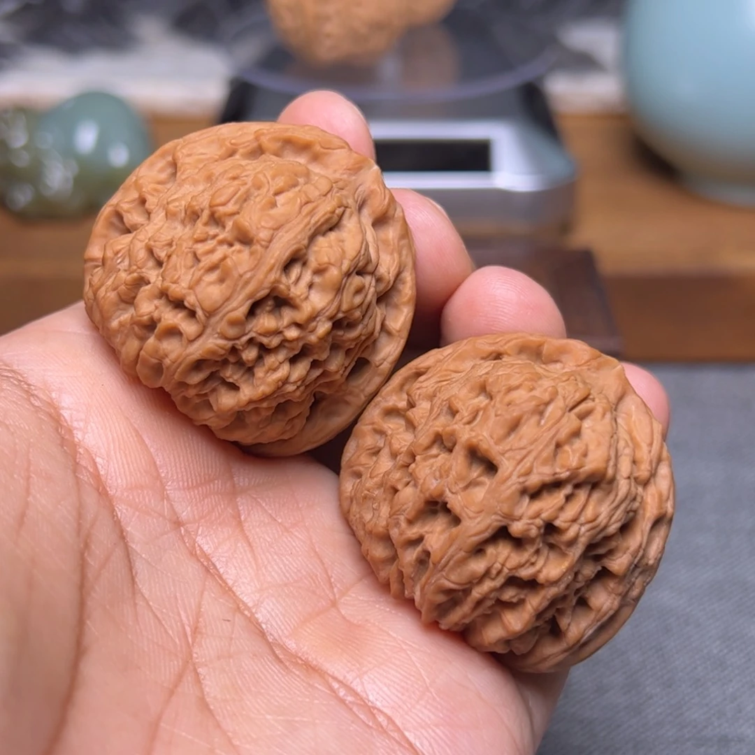 文玩核桃把件40团子