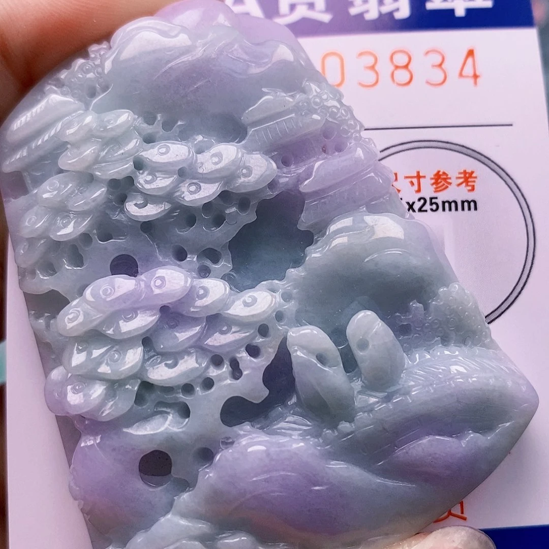吊坠(不含链)未镶嵌翡翠