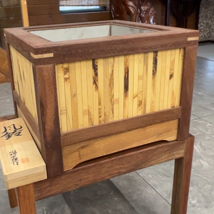 木头火钵茶器茶器