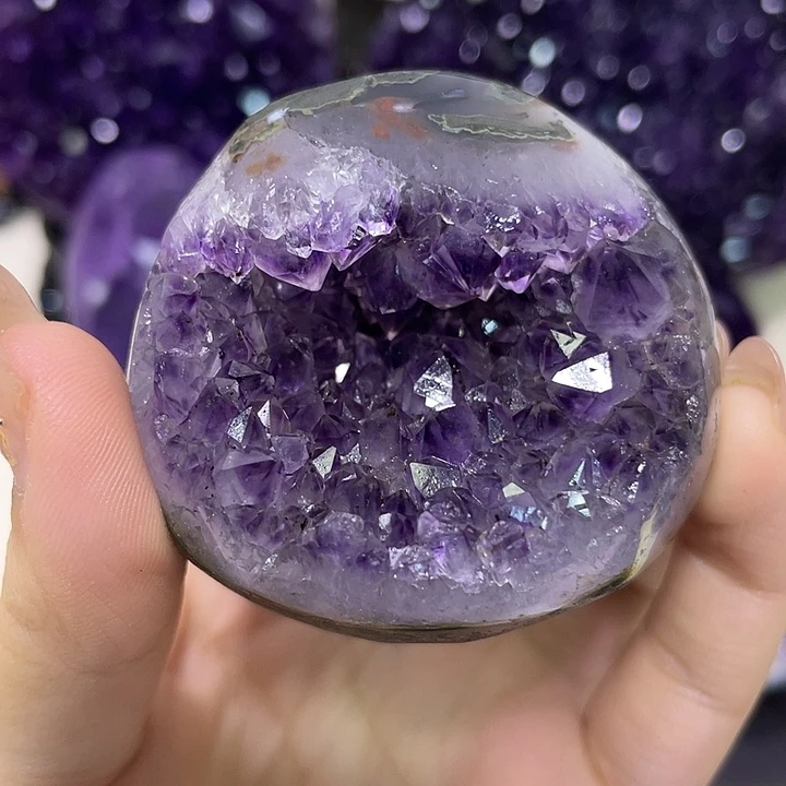 表***+银S925镶嵌大型摆件（非配饰）紫晶