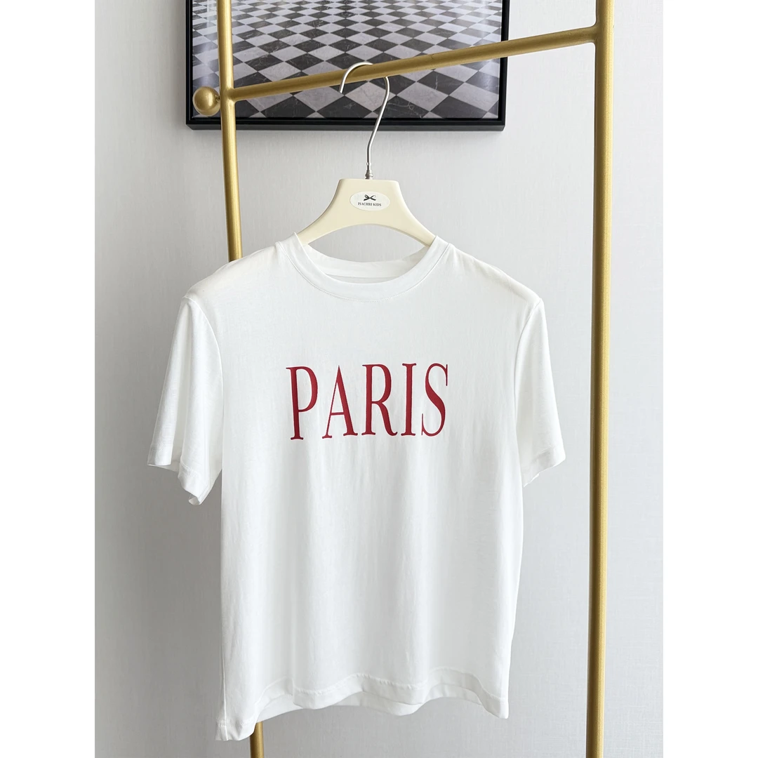 JEAN.C 【晶晶私服】六一会员款 字母经典款T恤JC015