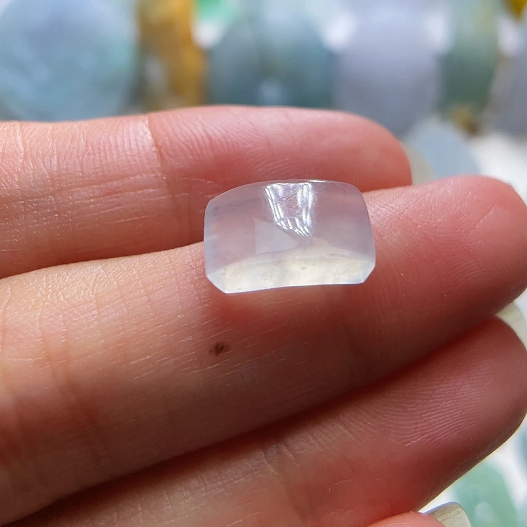 定制翡翠未镶嵌马鞍戒面