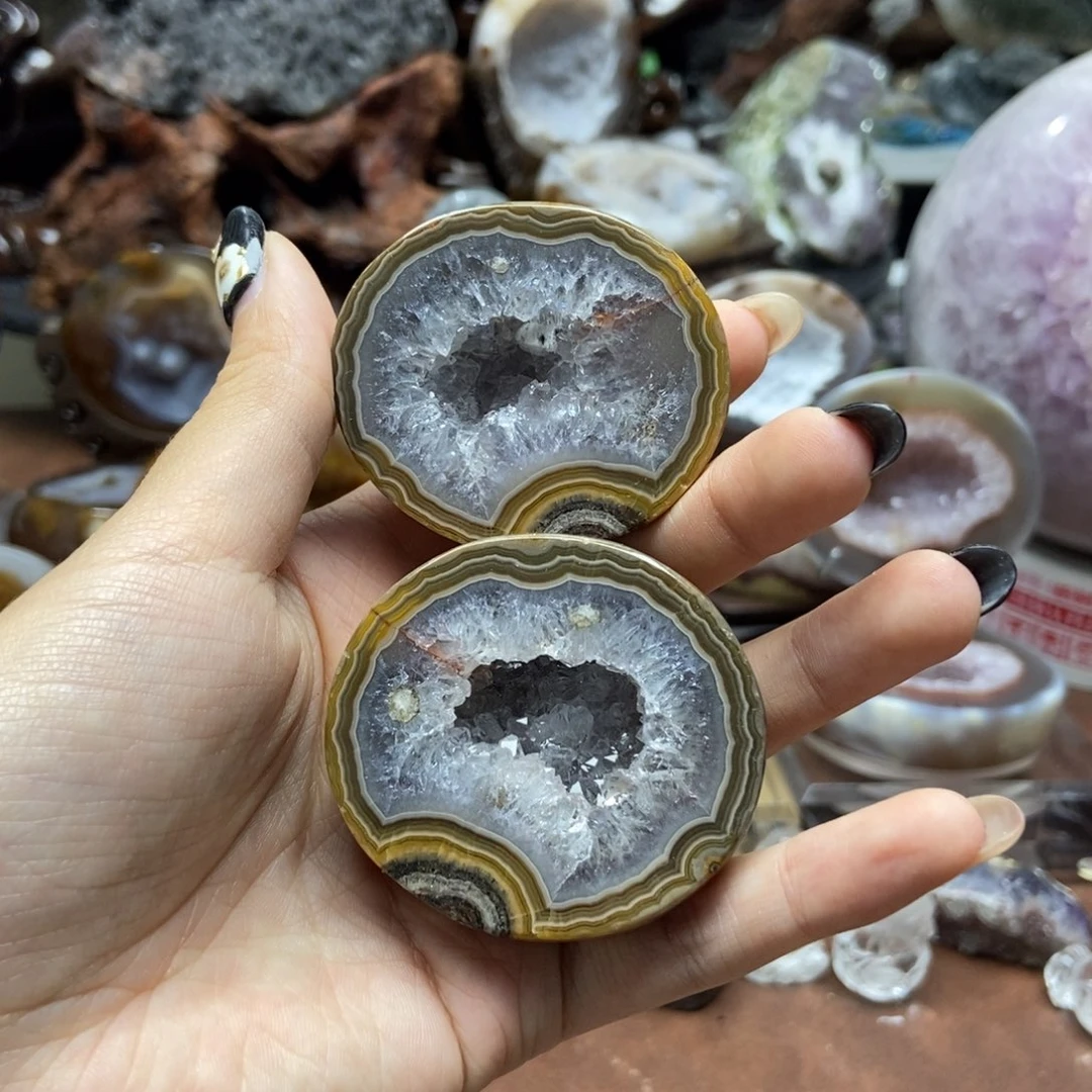 未镶嵌摆件紫晶水晶