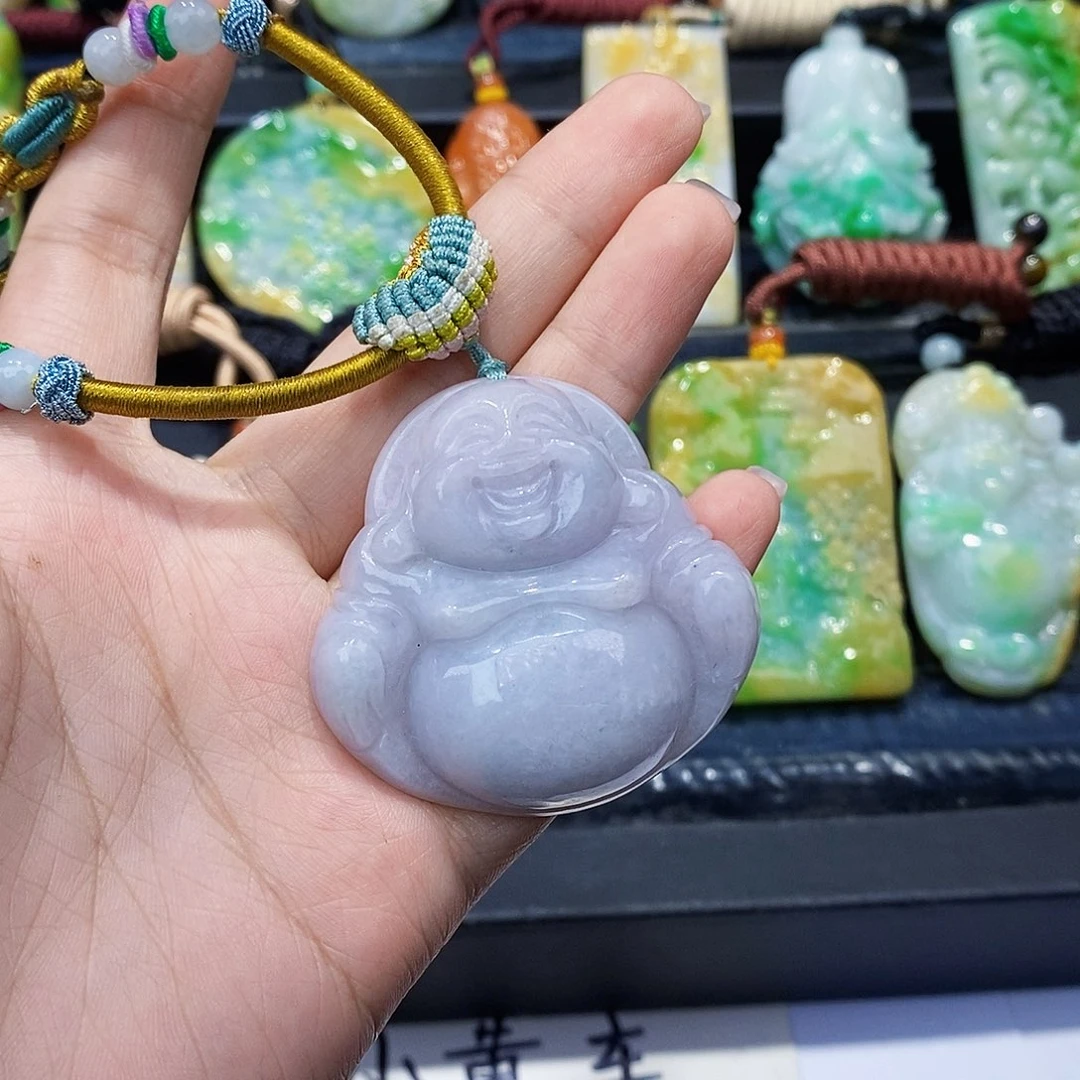 翡翠未镶嵌颈饰天然翡翠A货