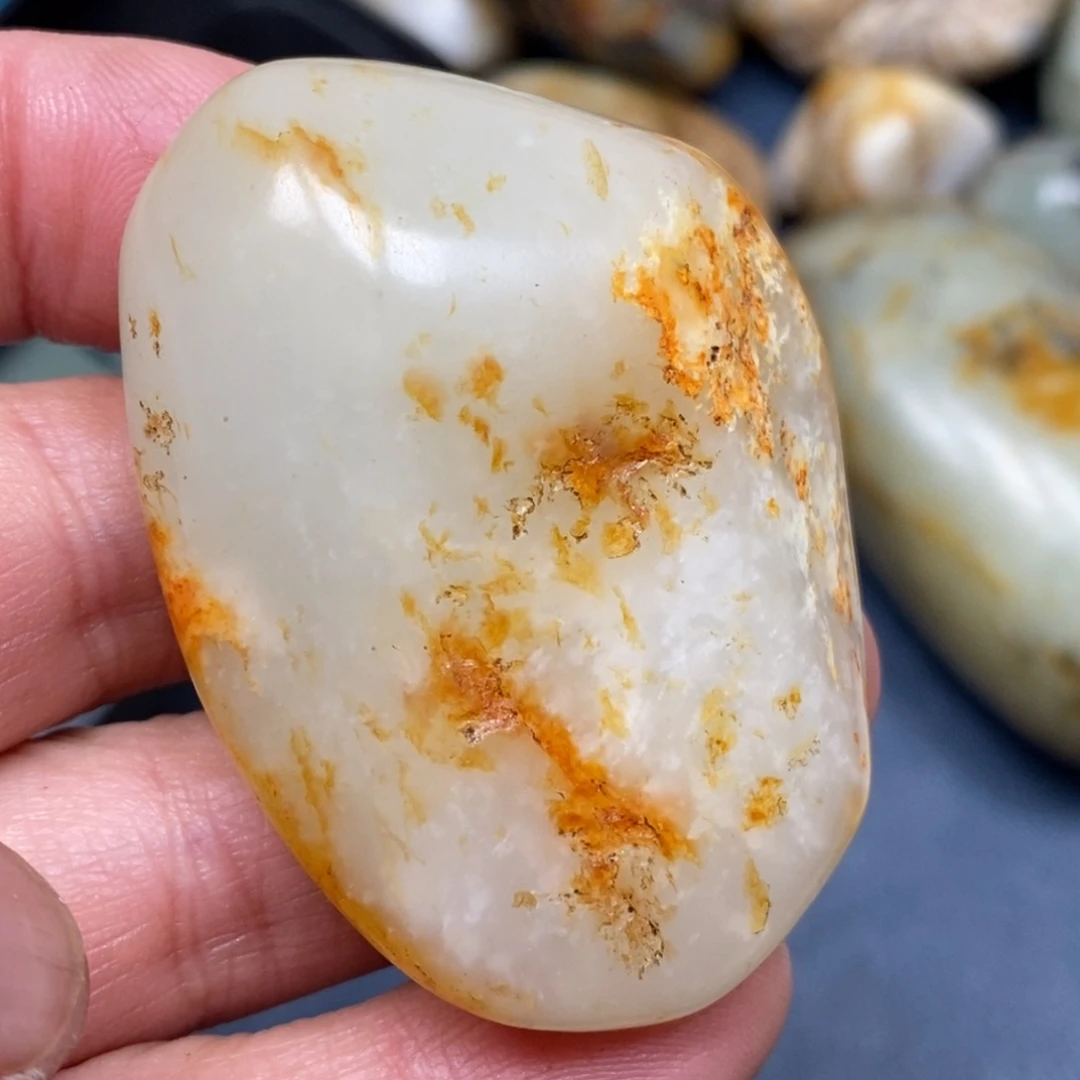 和田玉挂件未镶嵌三****家